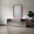 1970's Mirrored Waterfall Vanity Dresser 4 thumbnail