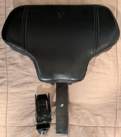 Can-Am Spyder F3 Backrest OEM Seat Stock with Mounting Bracket 1