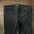 Vince Black Textured Leather Pants Jeans-Size 12 2 thumbnail