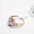 10K Yellow Gold "LOVE" Ring W/ Diamonds (Size 7) 3 thumbnail