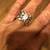 CZ Sterling Silver Ring - size 6 1 thumbnail