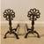 2 Antique fireplace andirons 1 thumbnail