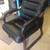 Guest Chairs With Black Vinyl Upholstery And Mahogany Frame (QTY 5) 2 thumbnail