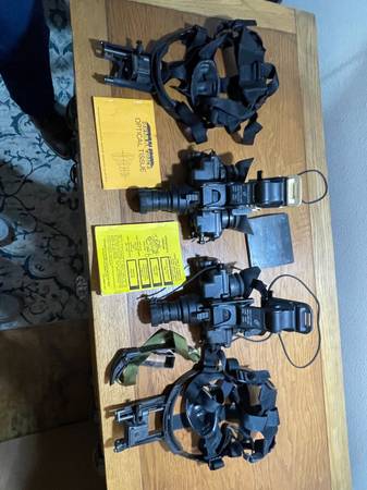 Surveillance Systems. 2  PVS7 Night Vision Goggles each 1