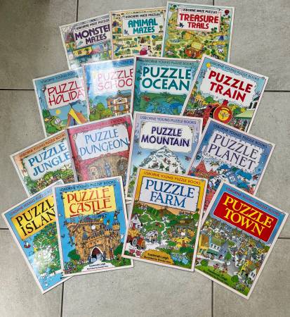 Usborne Puzzle Books 1