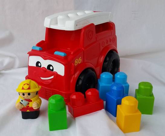 Mega Bloks Conjunto de construcción de camión de bomberos Freddy - $10 (Tacoma)63471421191169120