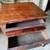 Flame mahogany Empire-style end table 2 thumbnail