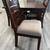 Dining set with 6 chairs and two leafs wood table free delivery 3 thumbnail