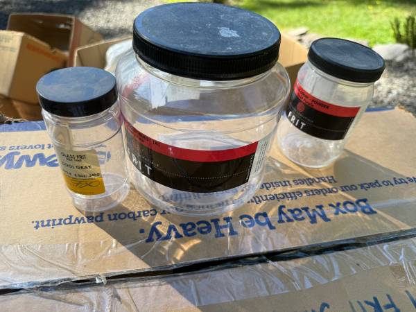 Plastic Jars various sizes 1