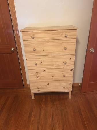 5-drawer chest, pine, 50 x 31 x 15 1