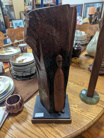 Vintage Moderest Wood Art 1