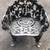 Antique Victorian Cast Iron Garden Chair and Table 3 thumbnail