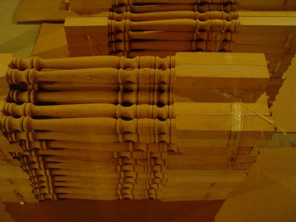 Oak  Balusters 1-3/4 x 1-3/4 x 33 Verity 1