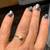 .20 Ct. Natural Diamond in 14K Yellow Gold Engagement Ring (Size 5) 5 thumbnail
