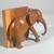 (2pc) Wooden Hand Carved Elephant Bookends 12 thumbnail