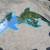 HUGE VINTAGE 62" TWIN DOLPHIN WALL MIRROR / WALL ART 3 thumbnail