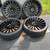Gianelle 26"  Wheels Cabo Gloss Black Floating Cap Rims 2 thumbnail