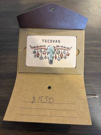 $850 Tecovas Gift Card 1