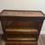 Vintage Edwardian style oak glazed two-shelf bookcase 1 thumbnail