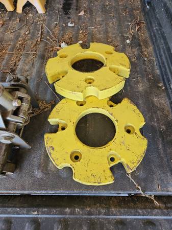 IH Farmall Front Wheel Weights Tractor (JD) 1
