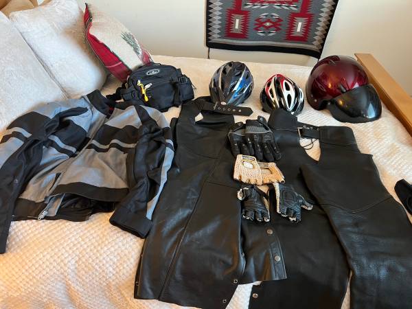 Motorcycle clothes, etc 1