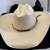 STETSON SHANTUNG STRAW COWBOY HAT 7 5/8 7 thumbnail