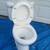 TOILET White Briggs ProFlo Bathroom Fixture Complete w Seat NICE 11 thumbnail