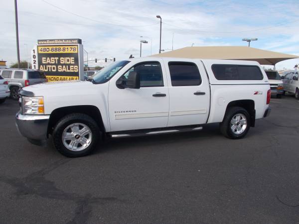 ***2013 4WD CHEVY SILVERADO CREW CAB TRUCK-LOW MILES**** 1