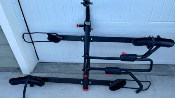 Yakima StickUp hitch mounted folding bike rack 1