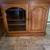Solid oak entertainment center 1 thumbnail