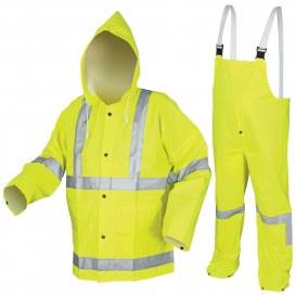 LUMINATOR HI VIS RAIN SUIT 1