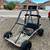 Go Kart and two racing Helmets for sale 1 thumbnail