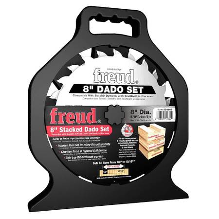 Freud Dado Blade Stack 8" for table saw. Made in Italy SD208 1