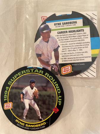 Ryne Sandberg -1994 Oscar Mayer 1