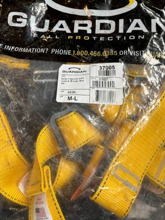NEW M-L Fall Harness 1