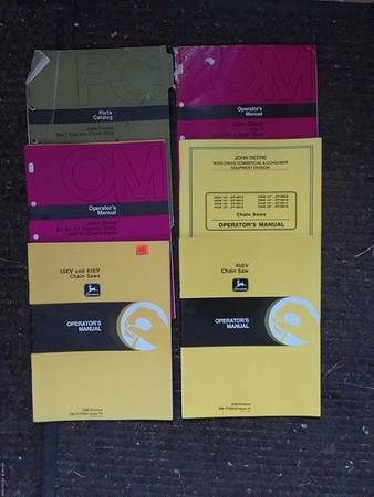 John Deere Chainsaw Manuals 1