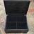 Black wood photo keepsake and storage box with a hinged lid 3 thumbnail