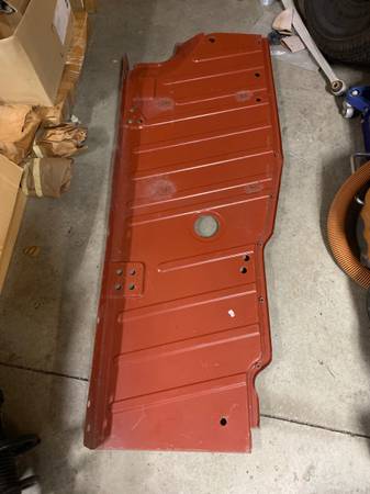 Triumph TR6 Left Floor Panel - NEW 1