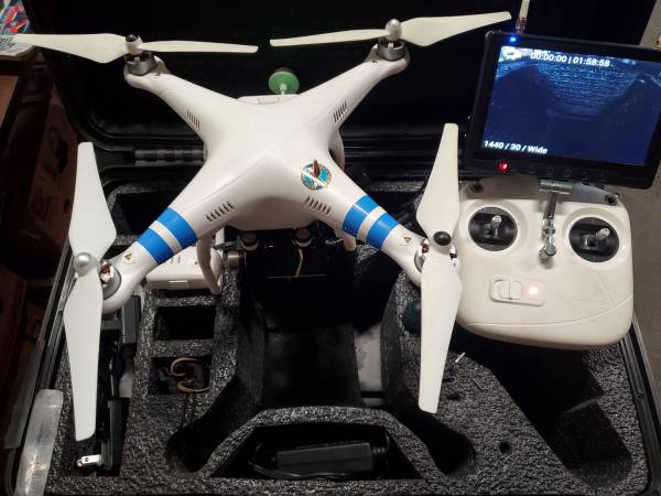 DJI Phantom 2 Quadcopter Zenmuse H3-3D 3-Axis Gimbal GoPro Hero 4 Black Edition 1