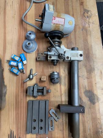Unimat 3 mini lathe vertical milling, drilling attachment and accessor 1