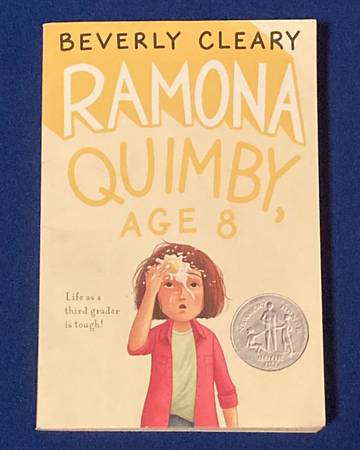 PB book Ramona Quimby Age 8 by Beverly Cleary 2020 revised edition 1