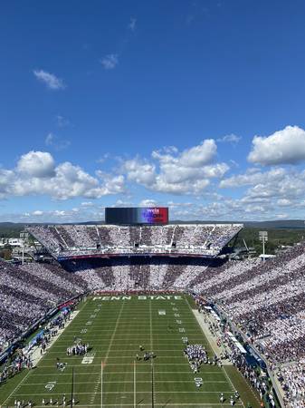 Seats, Penn State (PSU) vs Nebraska 1