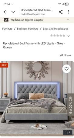 BRAND NEW QUEEN BED 1