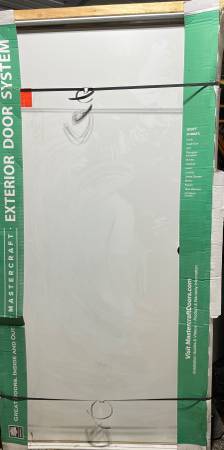 New 36x80 steel exterior service door 1