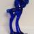 Vintage Cobalt Blue Mosser Trojan Horse 2 thumbnail