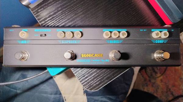 Sonicake Twiggy Blues Multi Effects Vintage Blues Rock Tone Pedal
