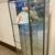 Vintage Brass & Glass Wall Hanging Curio Display Cabinet 2 thumbnail