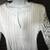 Women's Elegant Blouse with Lace Long Sleeves, White, Size M, New! 4 thumbnail