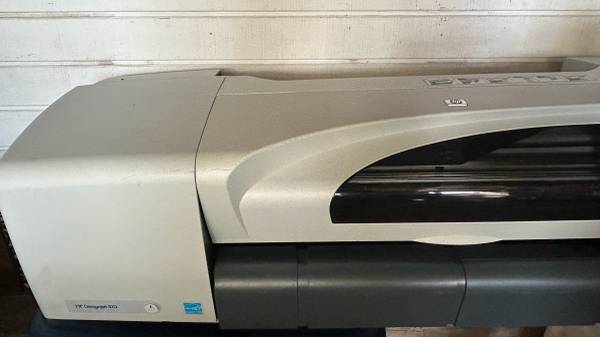 Hp designjet 510 plotter 24” wide large format printer 1