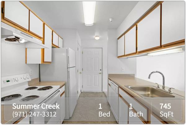 Don't wait! This spacious 1 bed, 1 bath will go fast! 745 Sq Ft! 1